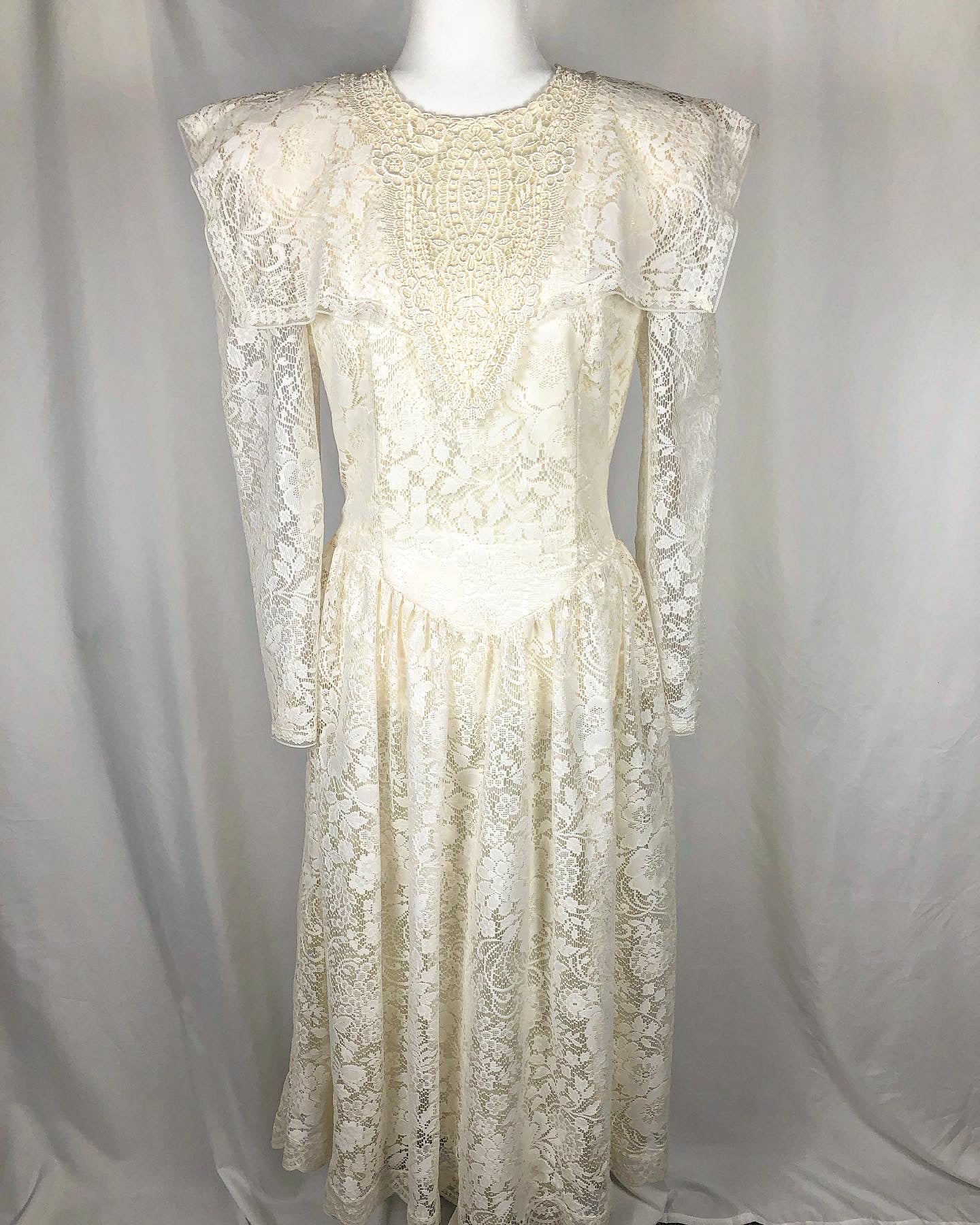 Gunne Sax Lace Dress