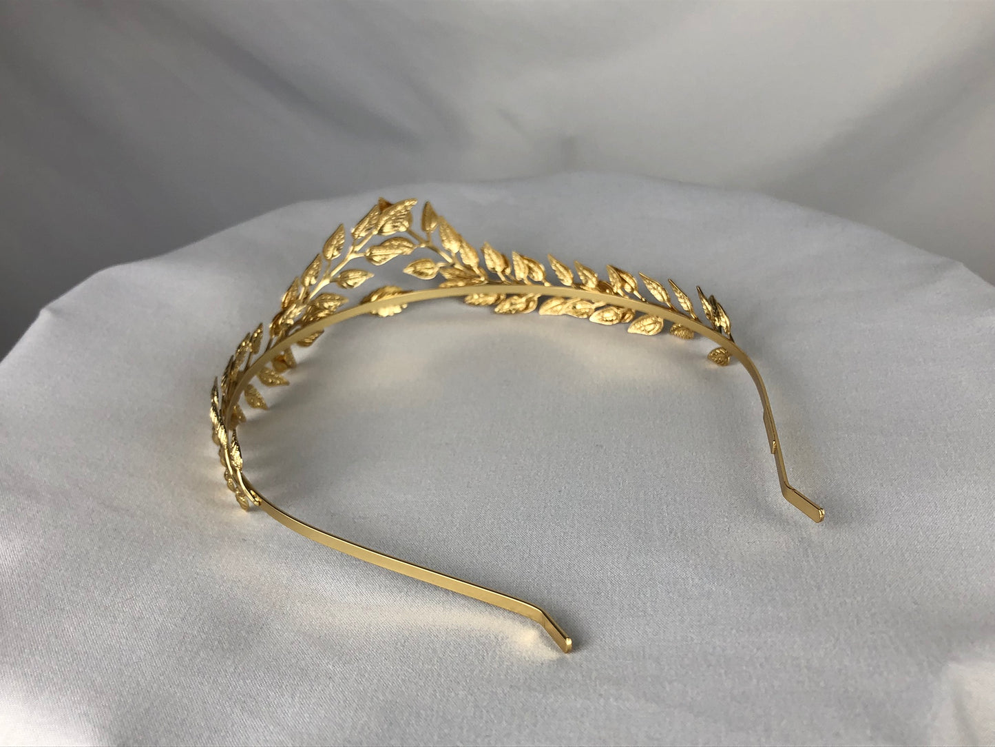 Gold Laurel Tiara Headband