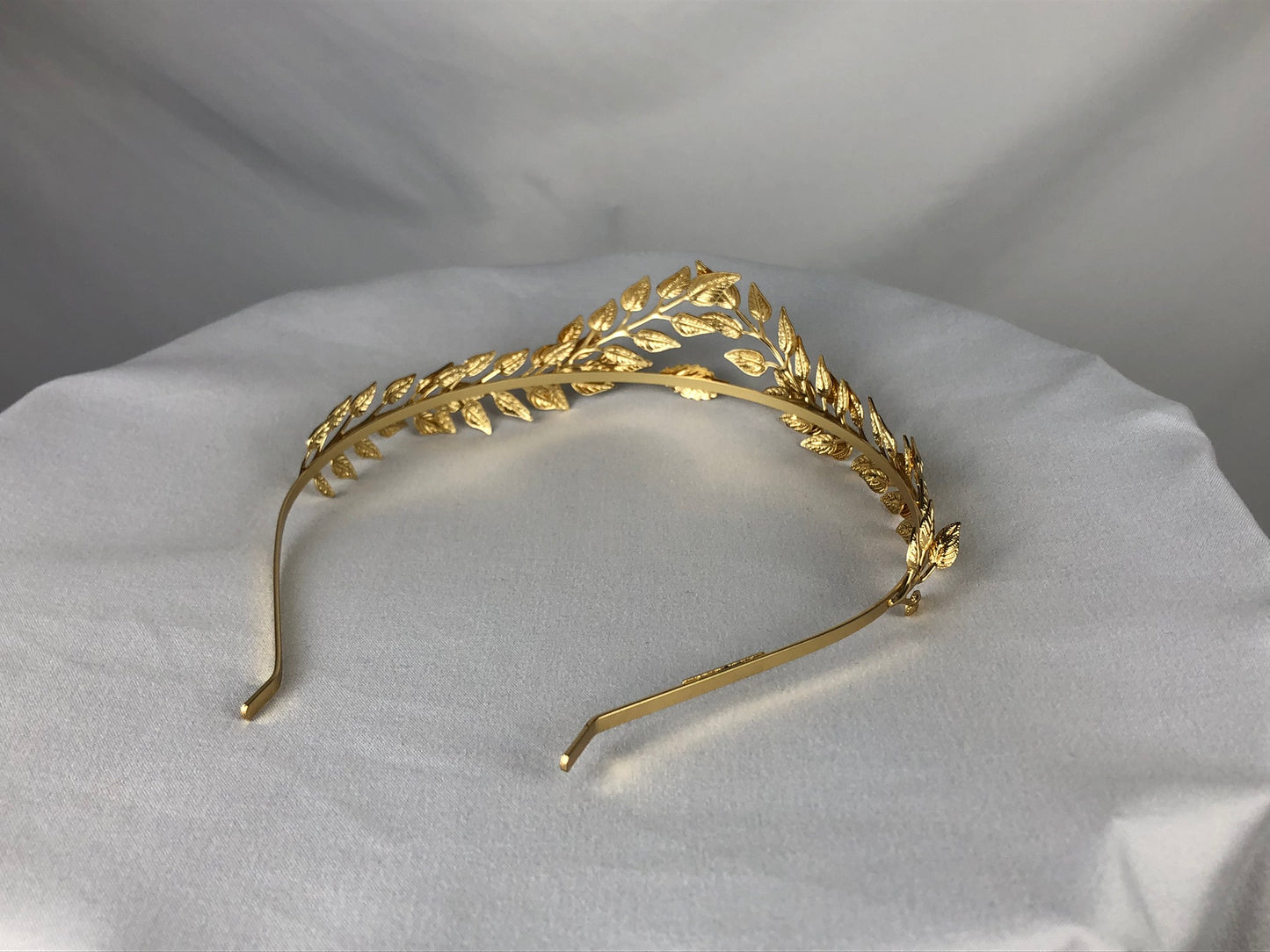 Gold Laurel Tiara Headband